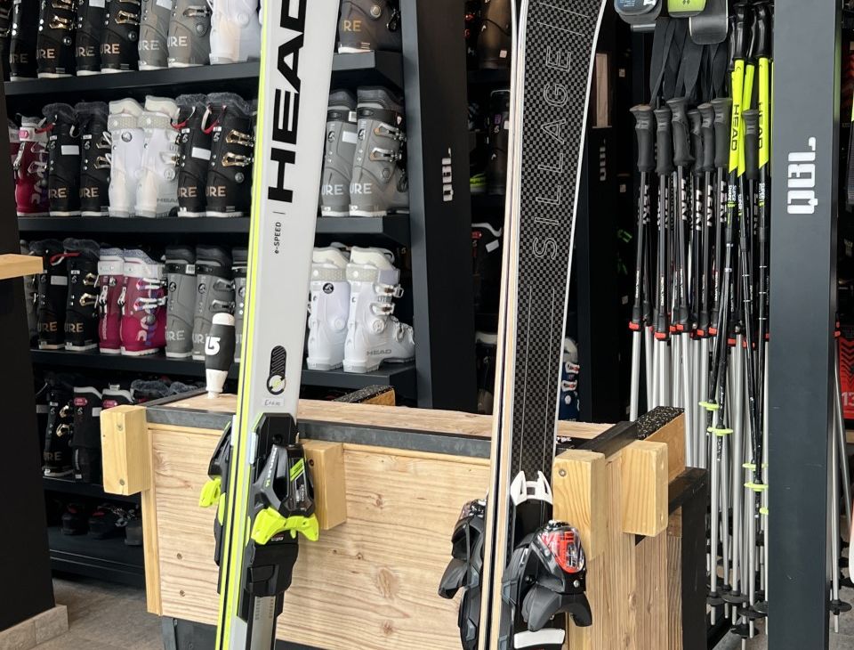location de ski-ski shop